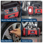 Rechargeable Tyre Inflator & High Volume Air Pump 12V MAC13DR