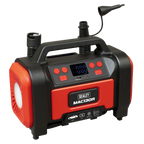 Rechargeable Tyre Inflator & High Volume Air Pump 12V MAC13DR
