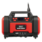 Rechargeable Tyre Inflator & High Volume Air Pump 12V MAC13DR