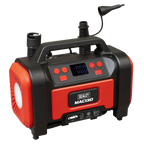 Tyre Inflator & High Volume Air Pump 12V/230V AC MAC13D