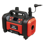Tyre Inflator & High Volume Air Pump 12V/230V AC MAC13D