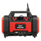 Tyre Inflator & High Volume Air Pump 12V/230V AC MAC13D