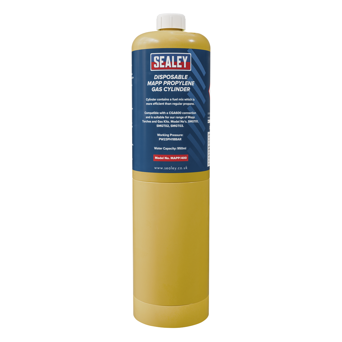 Disposable MAPP Propylene Gas Cylinder - Case of 12 MAPP/40012