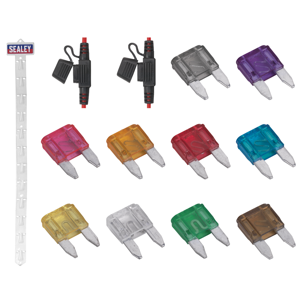 Clip Strip Deal - Automotive Mini Blade Fuses & Holders MBFSET