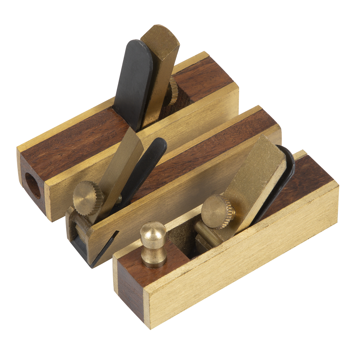 Mini Brass Plane Set 3pc MBP03