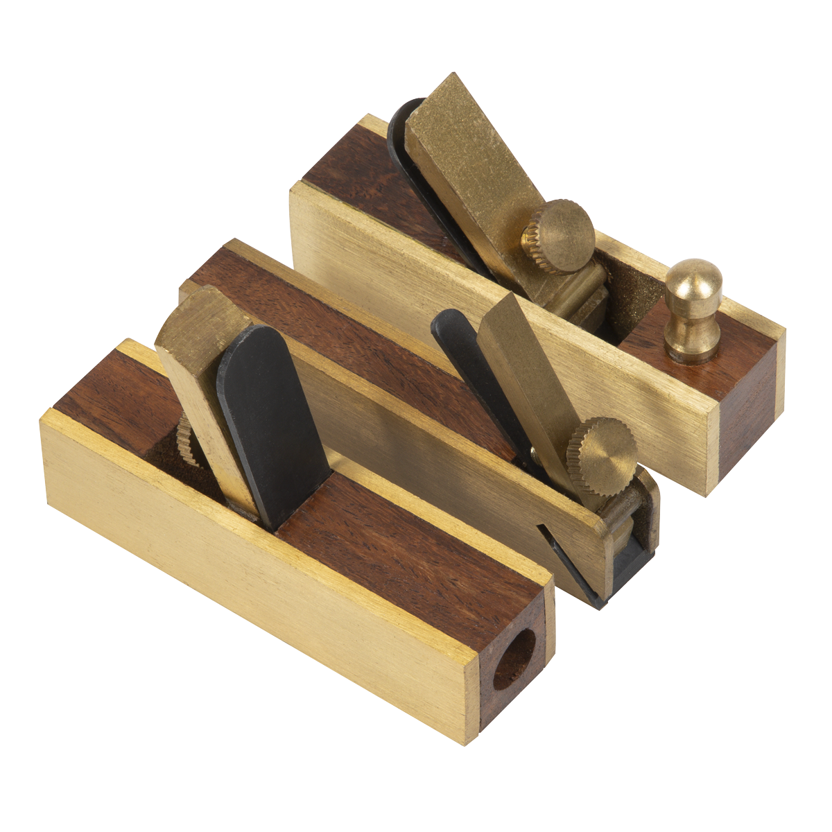 Mini Brass Plane Set 3pc MBP03
