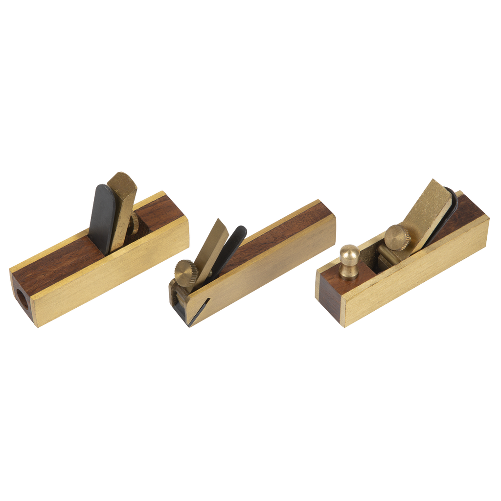 Mini Brass Plane Set 3pc MBP03