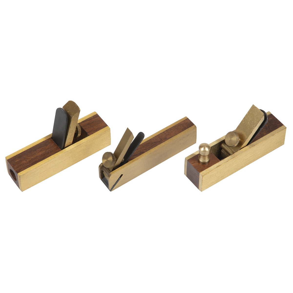 Mini Brass Plane Set 3pc MBP03