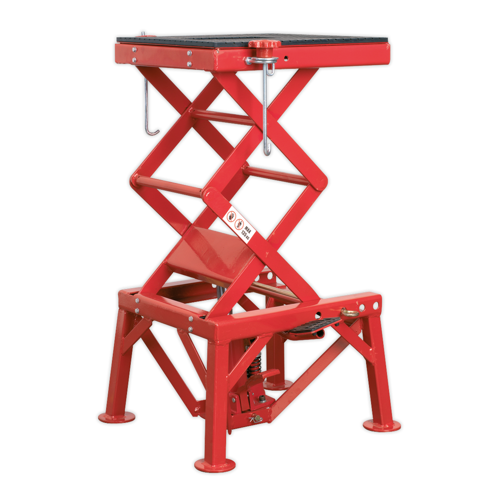 Hydraulic Motorcycle Lift Off-Road/Trials Bikes 135kg Capacity MC135