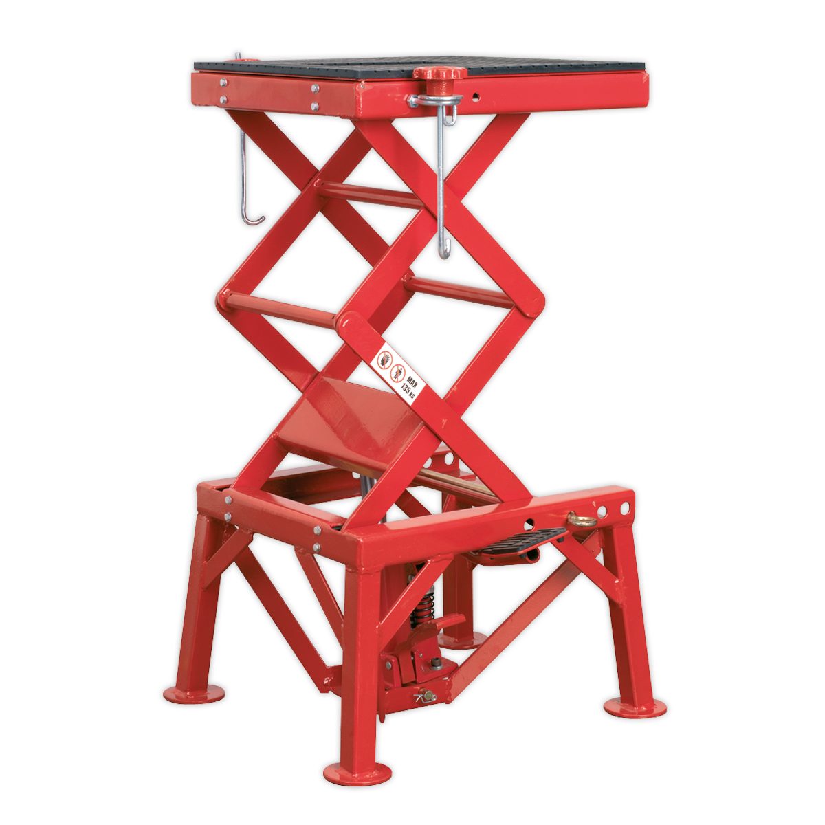 Hydraulic Motorcycle Lift Off-Road/Trials Bikes 135kg Capacity MC135
