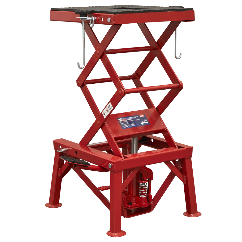 Hydraulic Motorcycle Lift Off-Road/Trials Bikes 135kg Capacity MC135