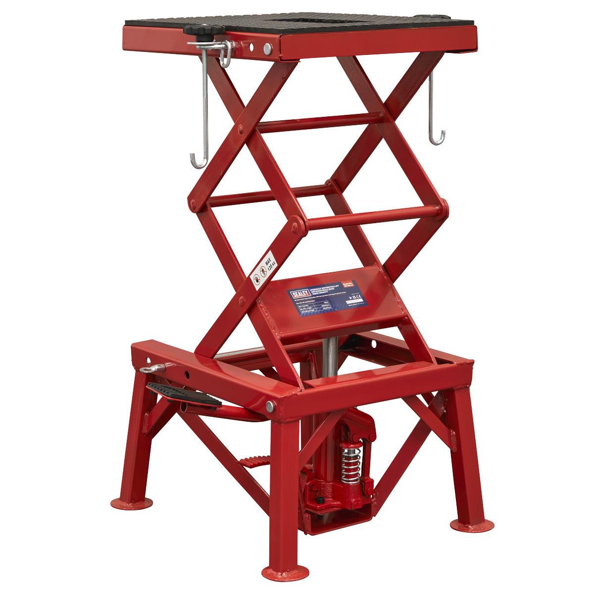 Hydraulic Motorcycle Lift Off-Road/Trials Bikes 135kg Capacity MC135