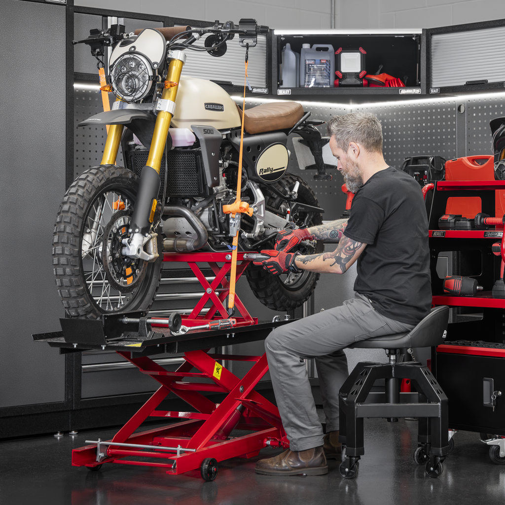 Hydraulic Motorcycle Lift 363kg Capacity MC365