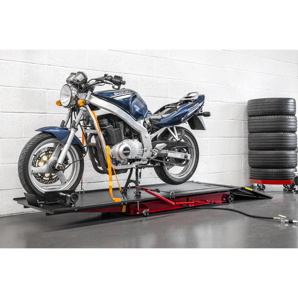 Air/Hydraulic Motorcycle Lift 454kg Capacity MC401A