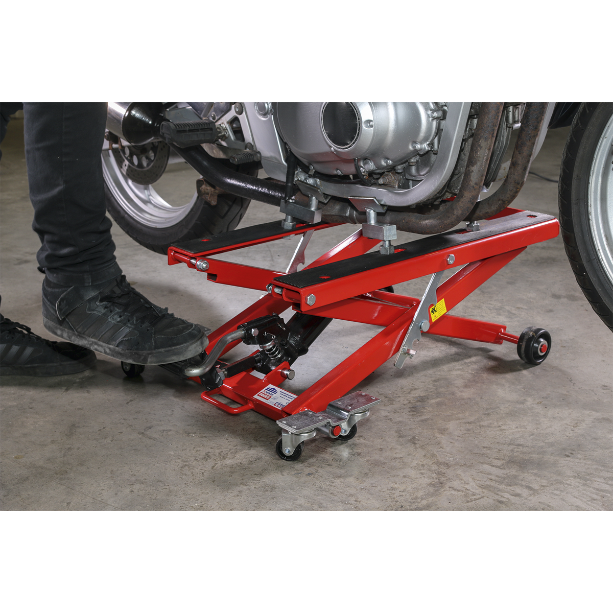 Hydraulic Motorcycle & Quad Scissor Lift 500kg Capacity MC4500