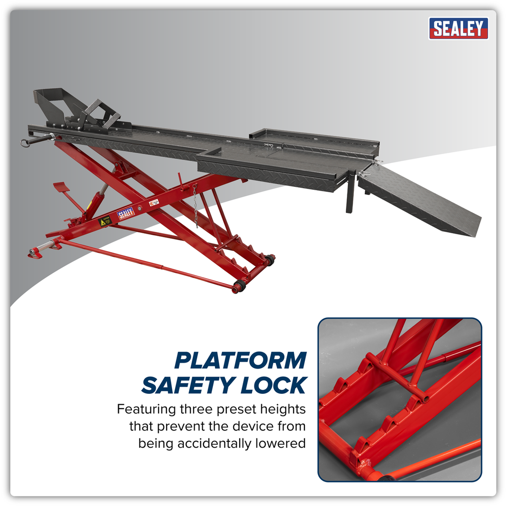 Hydraulic Motorcycle Lift 450kg Capacity MC550