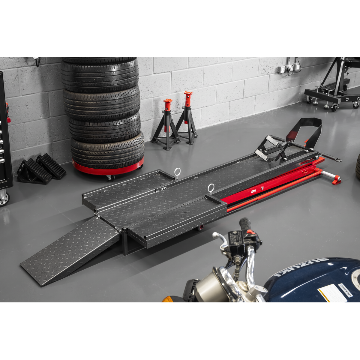 Hydraulic Motorcycle Lift 450kg Capacity MC550
