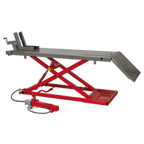 Heavy-Duty Air/Hydraulic Motorcycle Lift 680kg Capacity MC680A