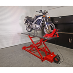 Heavy-Duty Electro/Hydraulic Motorcycle Lift 680kg Capacity MC680E
