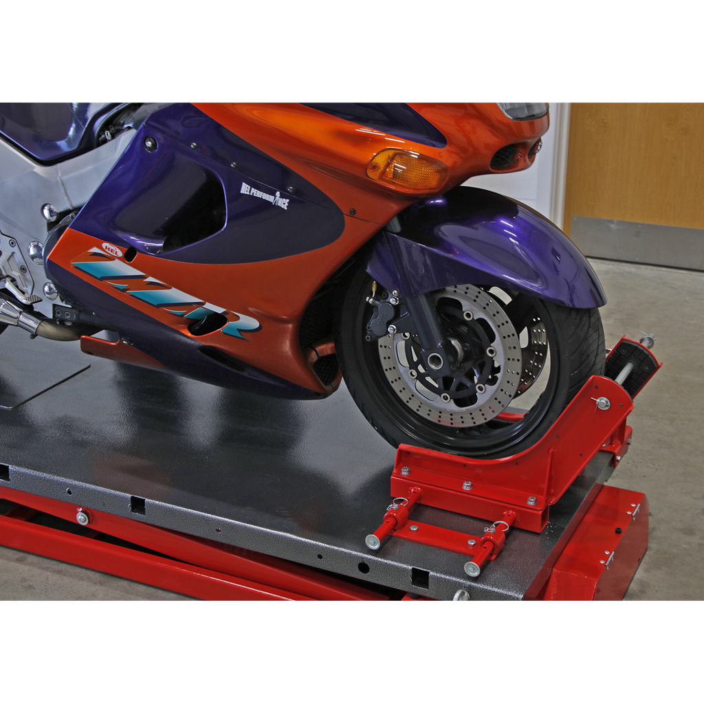 Heavy-Duty Electro/Hydraulic Motorcycle Lift 680kg Capacity MC680E