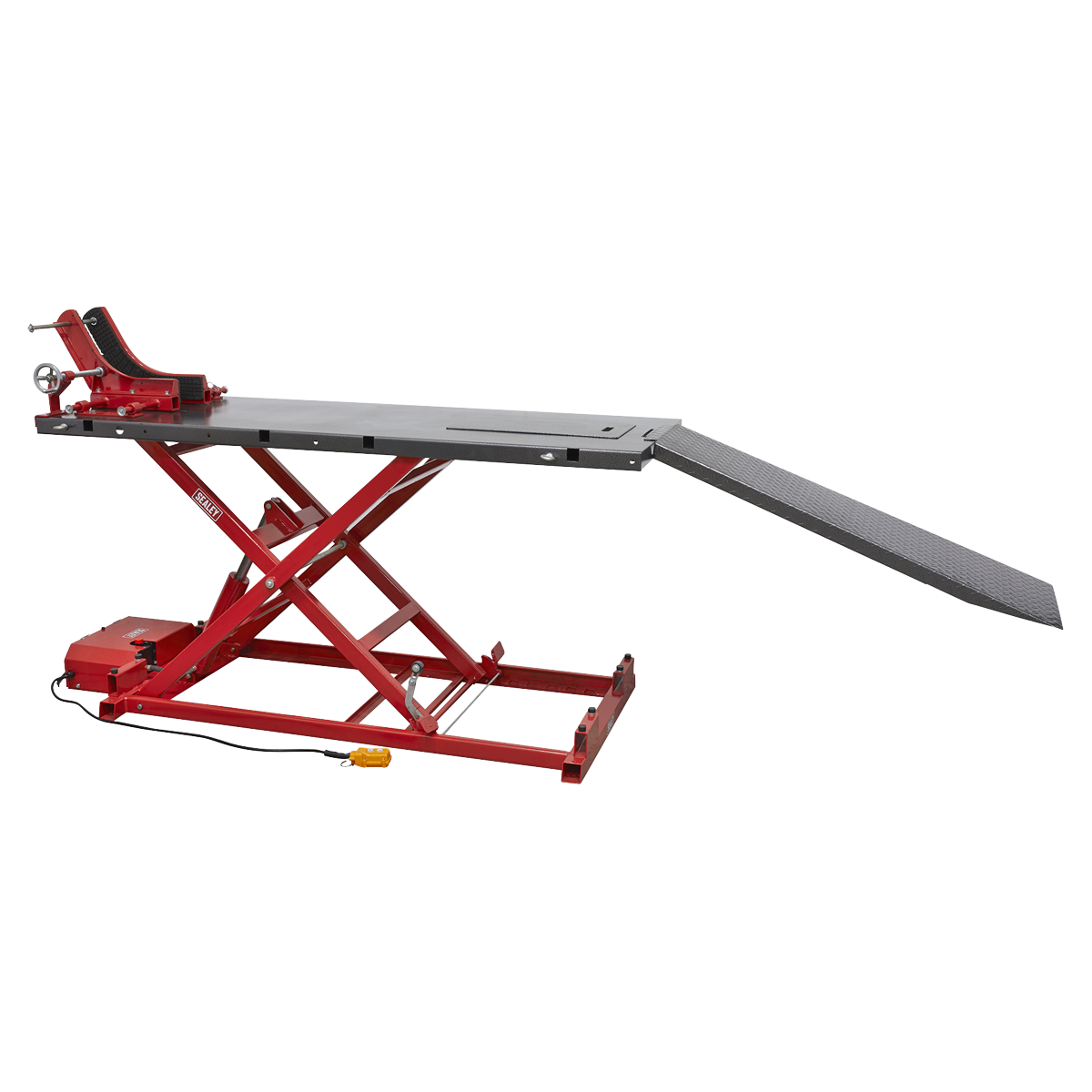 Heavy-Duty Electro/Hydraulic Motorcycle Lift 680kg Capacity MC680E