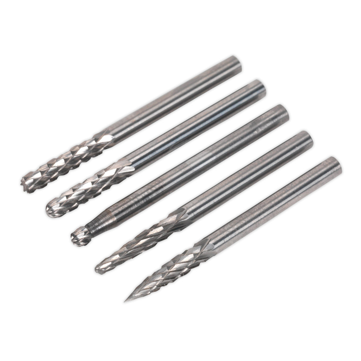 Micro Carbide Burr Set 5pc MCBSET01