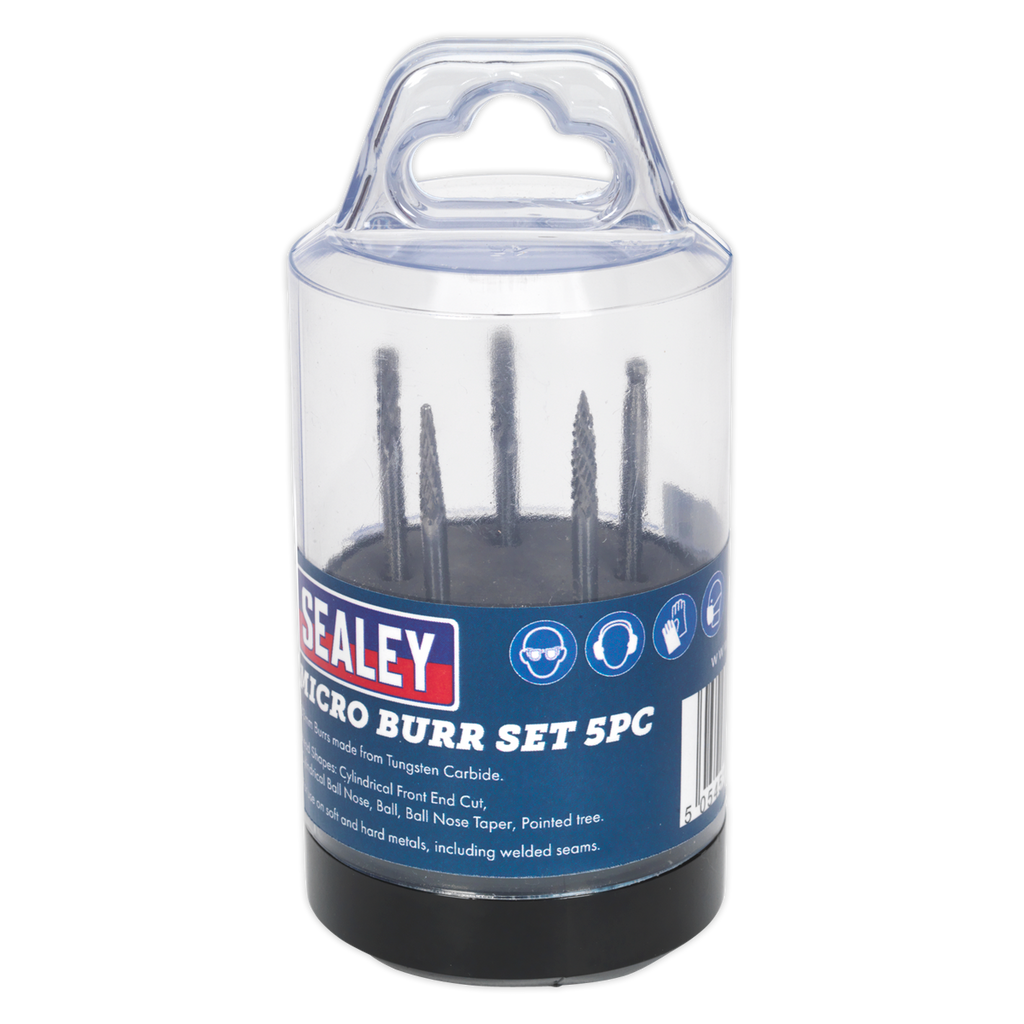 Micro Carbide Burr Set 5pc MCBSET01