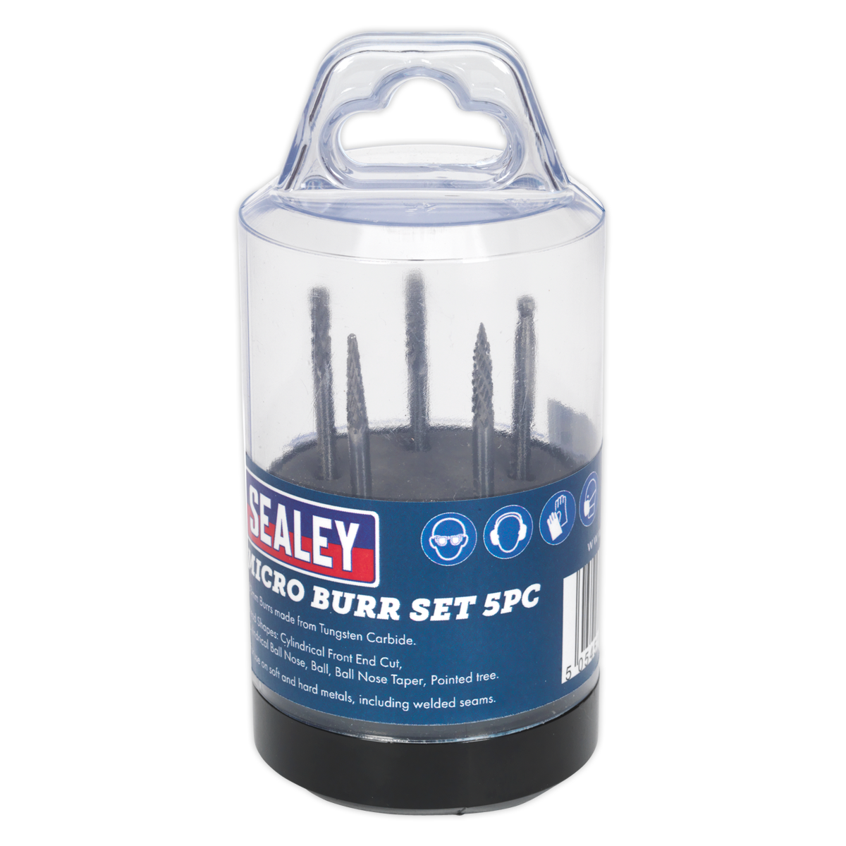 Micro Carbide Burr Set 5pc MCBSET01