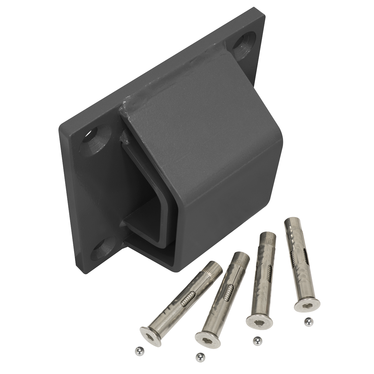 Motorcycle Ground Anchor with Twin Layer Protection MCGA01D