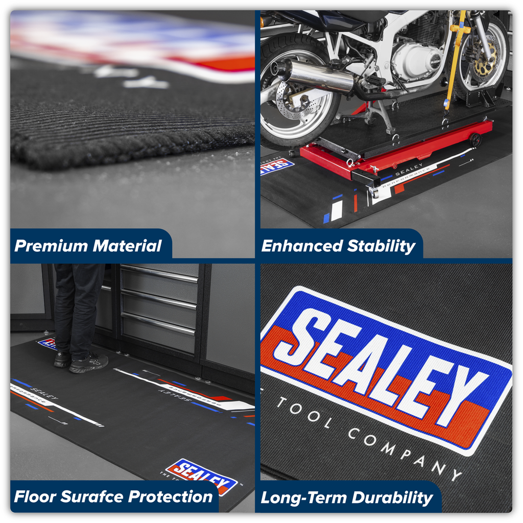 Motorcycle Garage Mat MCGM01