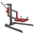 Single Post Hydraulic Portable Motorcycle Lift 450kg Capacity MCL500