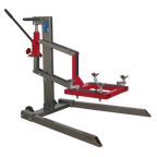Single Post Hydraulic Portable Motorcycle Lift 450kg Capacity MCL500