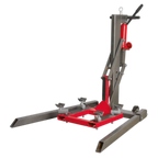 Single Post Hydraulic Portable Motorcycle Lift 450kg Capacity MCL500