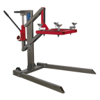 Single Post Hydraulic Portable Motorcycle Lift 450kg Capacity MCL500