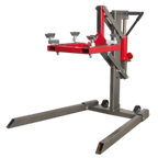 Single Post Hydraulic Portable Motorcycle Lift 450kg Capacity MCL500