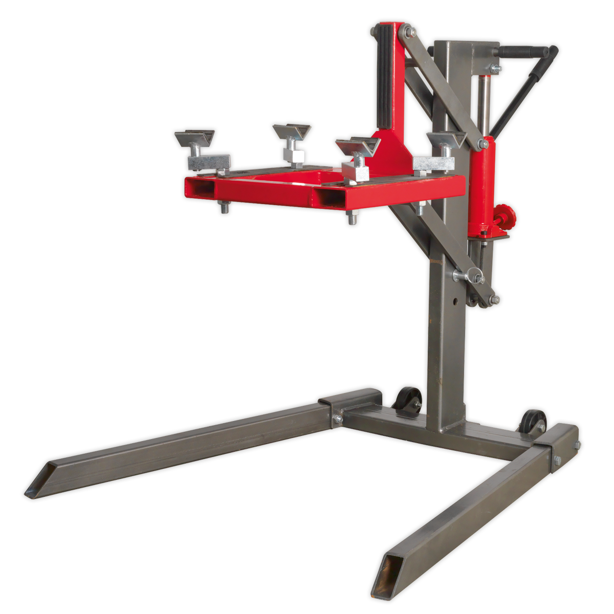 Single Post Hydraulic Portable Motorcycle Lift 450kg Capacity MCL500