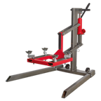 Single Post Hydraulic Portable Motorcycle Lift 450kg Capacity MCL500