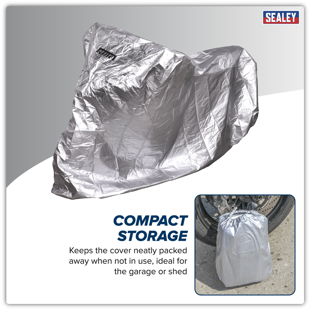 Motorcycle Cover 2320 x 1000 x 1350mm - Medium MCM