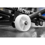 Motorcycle Wheel Adjustable Support with Rollers MCWL