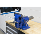 Multifunction Cast Iron Vice with Swivel Base 150mm MFV150