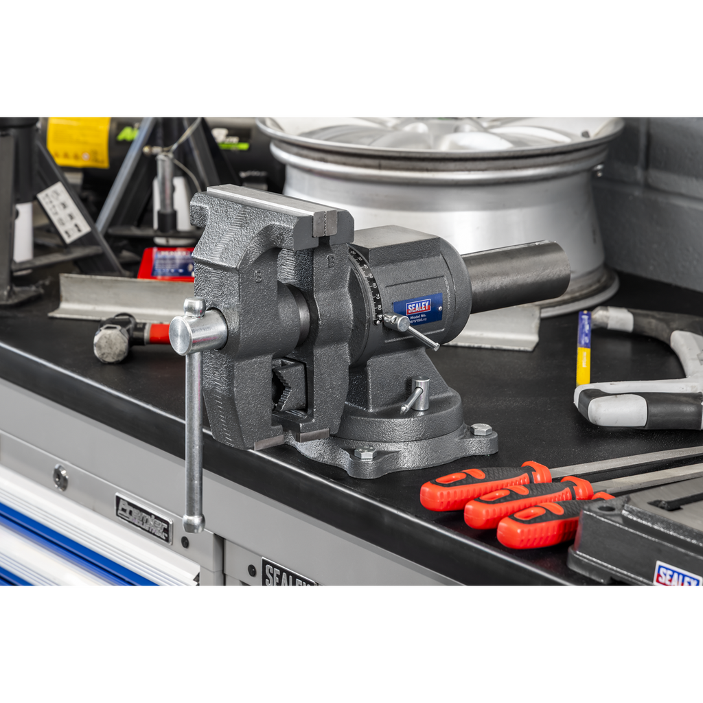 Multifunction Cast Iron Vice with Swivel Base 150mm MFV150