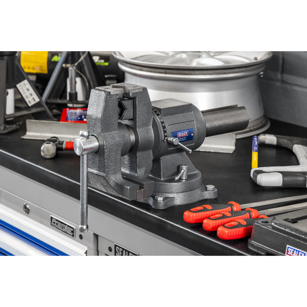 Multifunction Cast Iron Vice with Swivel Base 150mm MFV150