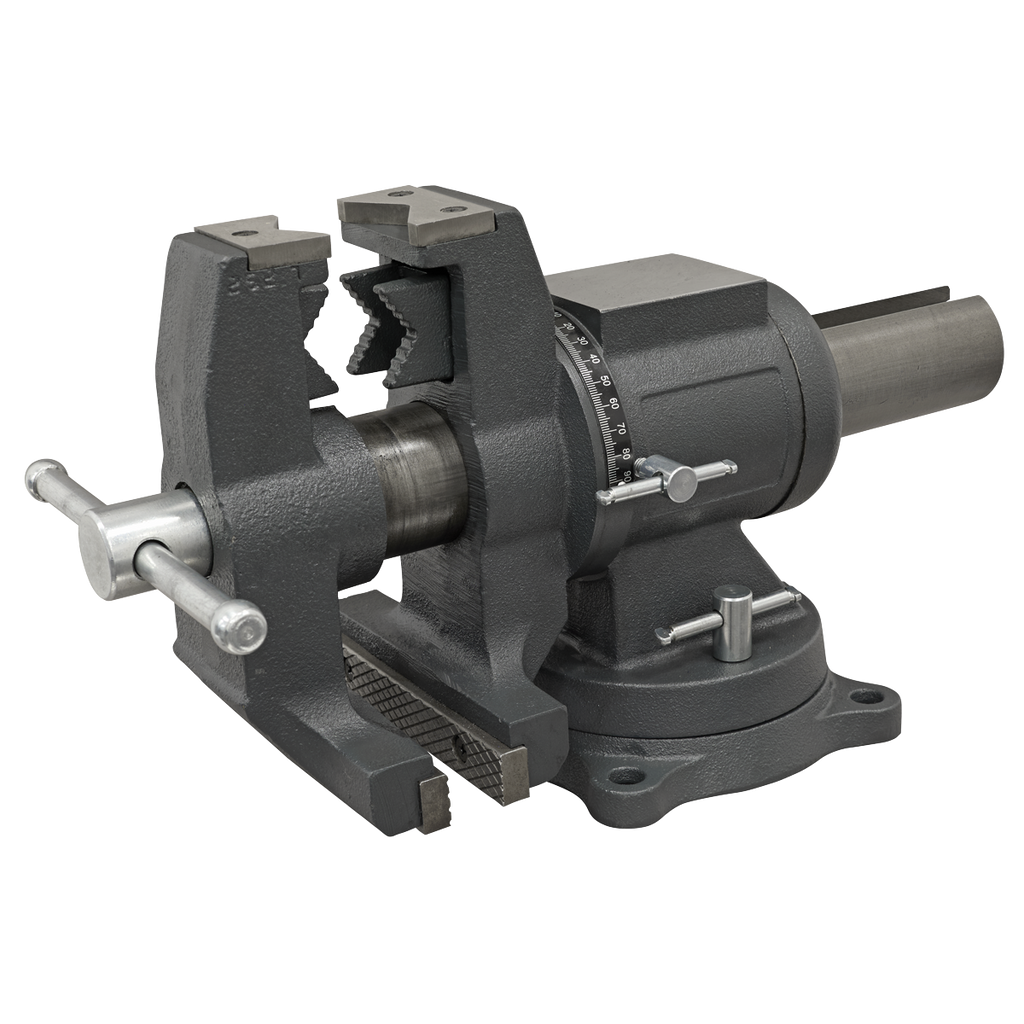 Multifunction Cast Iron Vice with Swivel Base 150mm MFV150