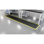 Interlocking EVA Foam Workshop Mat Set with Hi-Vis Edges 1240 x 1825mm MIC1218Y3