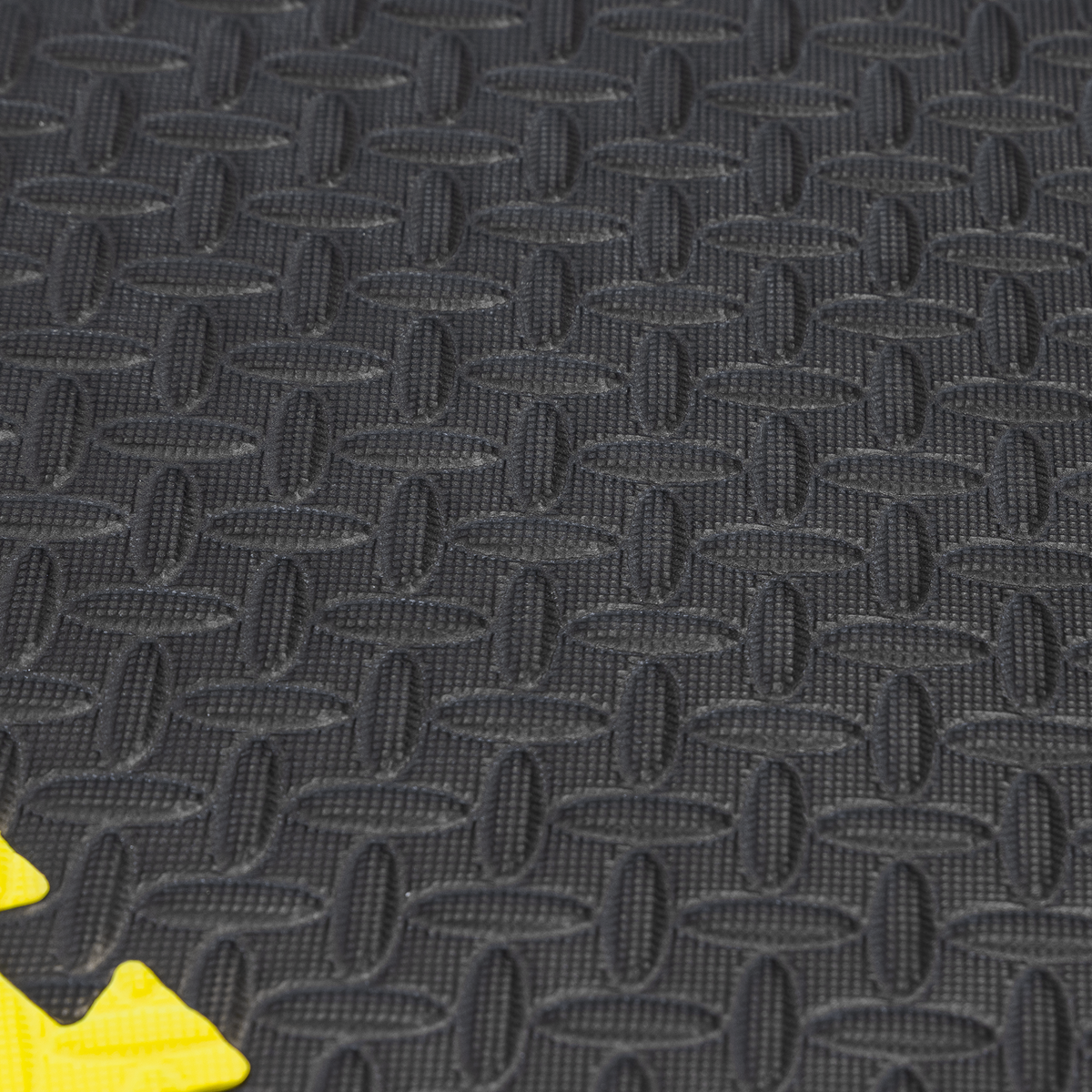 Interlocking EVA Foam Workshop Mat Set with Hi-Vis Edges 1240 x 1825mm MIC1218Y3
