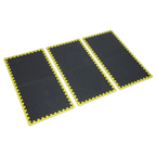 Interlocking EVA Foam Workshop Mat Set with Hi-Vis Edges 1240 x 1825mm MIC1218Y3