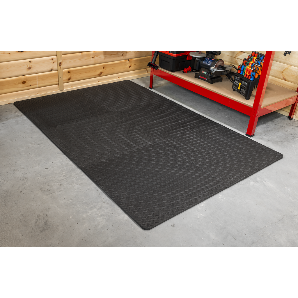 Interlocking EVA Foam Workshop Mat Set 1200 x 1800mm MIC1218