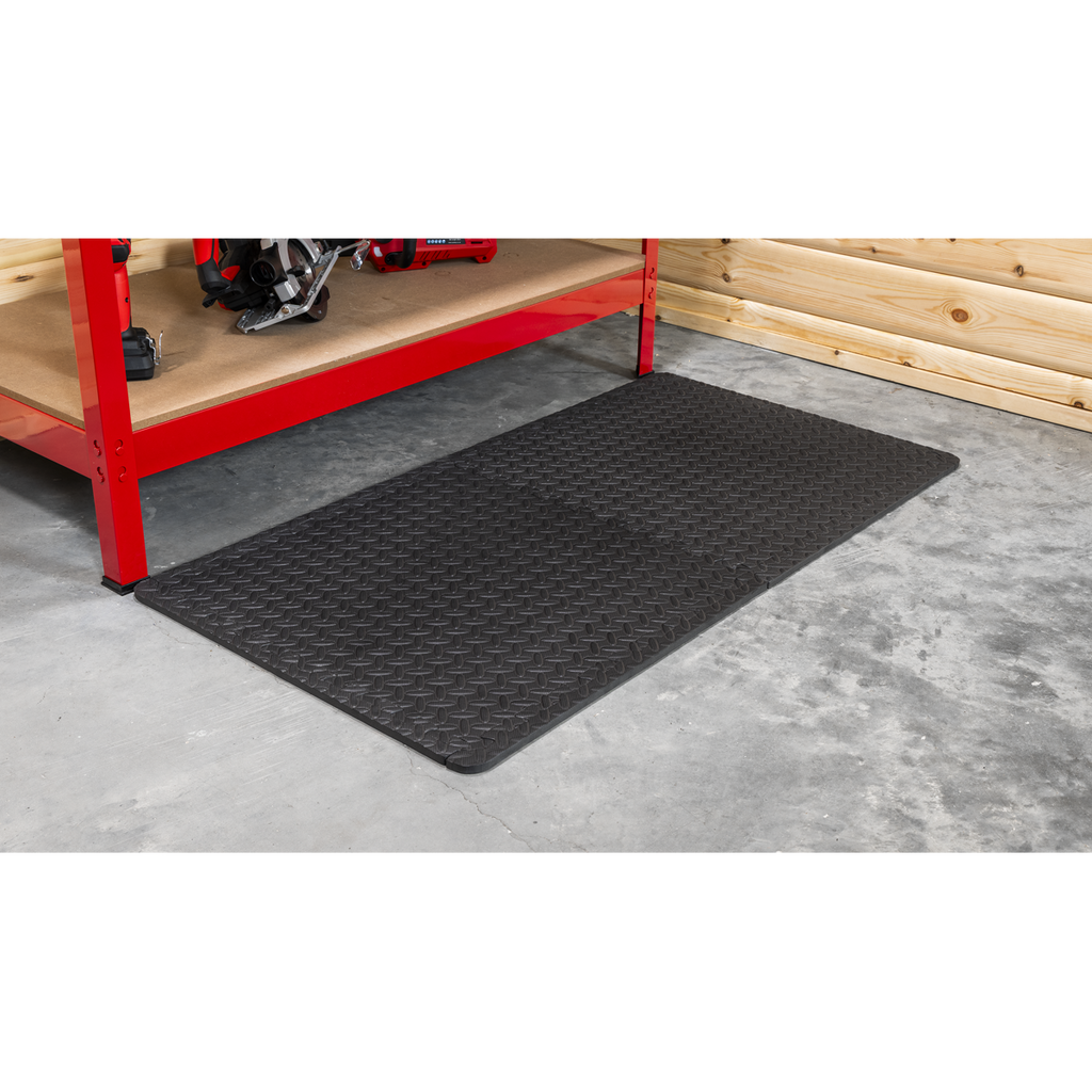 Interlocking EVA Foam Workshop Mat Set 1200 x 1800mm MIC1218