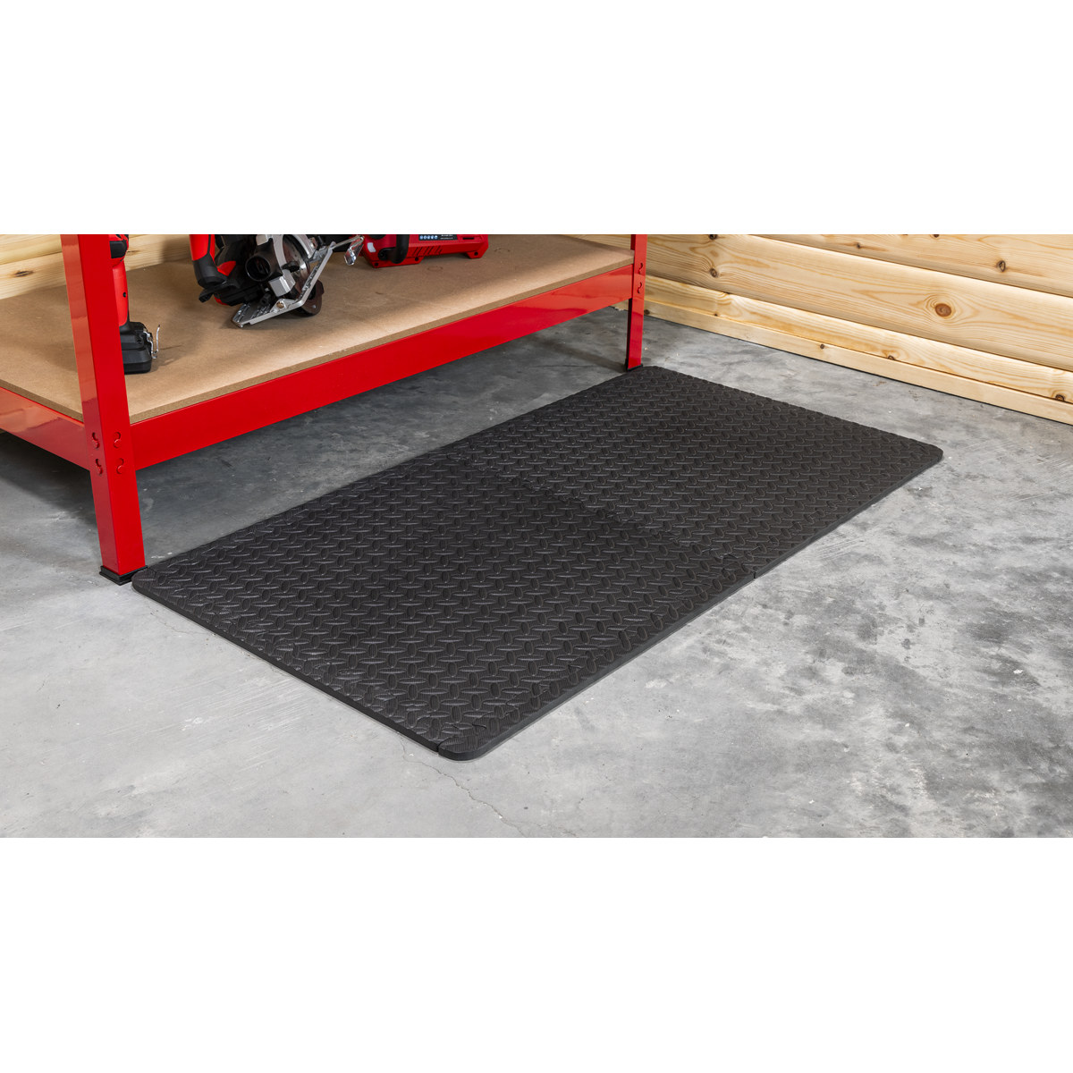 Interlocking EVA Foam Workshop Mat Set 1200 x 1800mm MIC1218