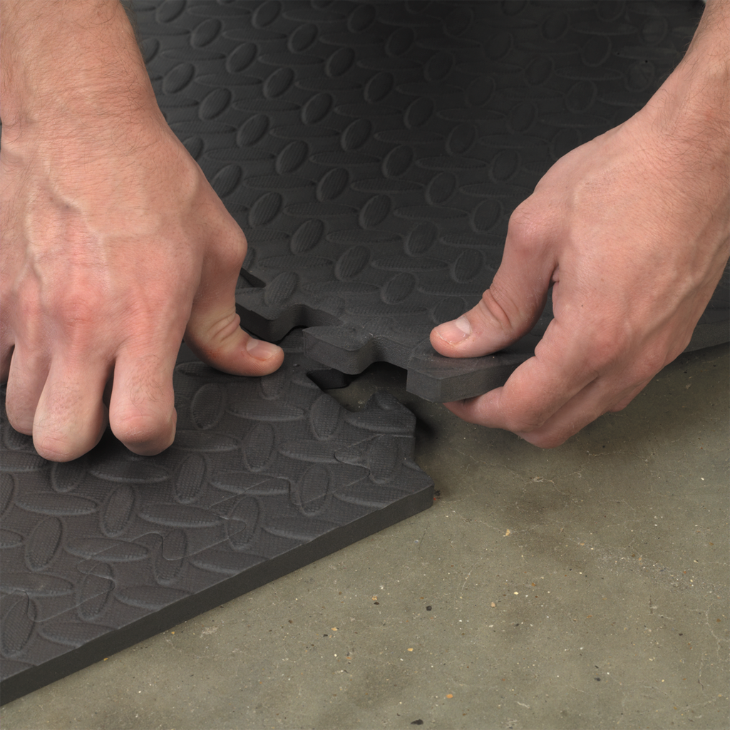 Interlocking EVA Foam Workshop Mat Set 1200 x 1800mm MIC1218